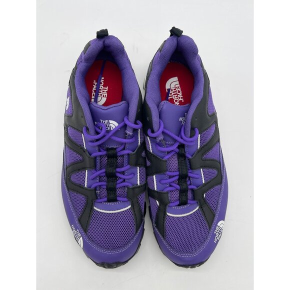 The North Face Mens Trail Running Shoes Size 9 Purple & Black Mesh Athletic Snea - Picture 6 of 9